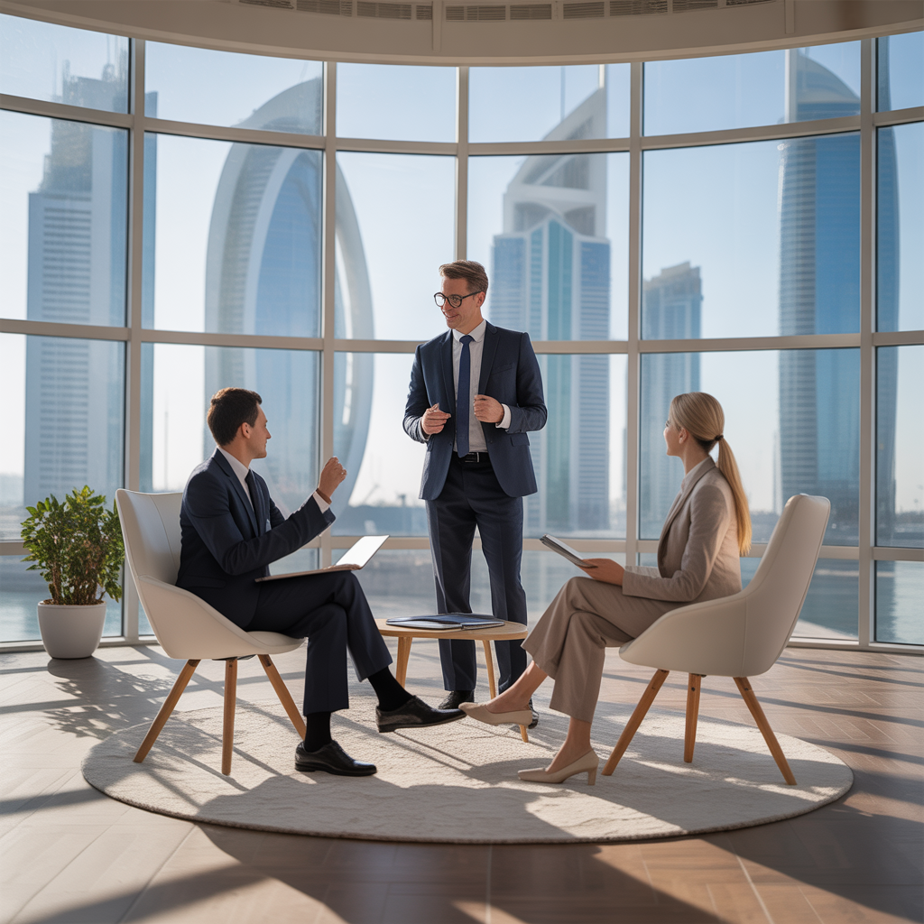 شعار التدريب التجاري في الإمارات